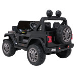 Elektrické autíčko Jeep Wrangler Rubicon Lift 4x4, 24V - čierne